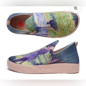 UIN Men's Casual Loafers Slip Ons Comfortable
Art Painted Travel Fashion Sneaker